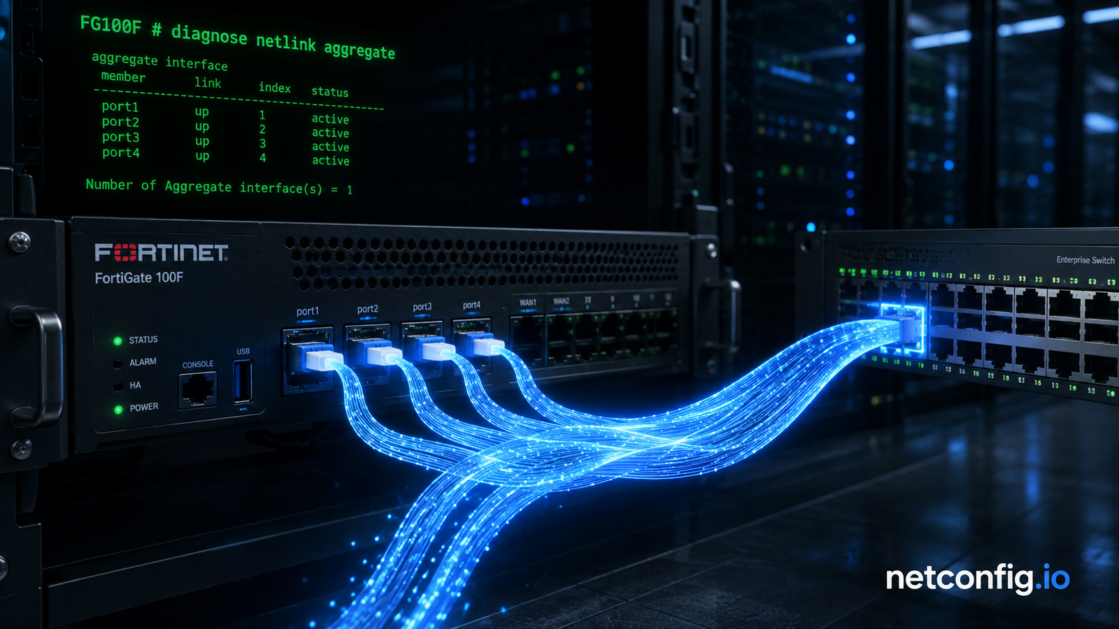 FortiGate LACP troubleshooting
