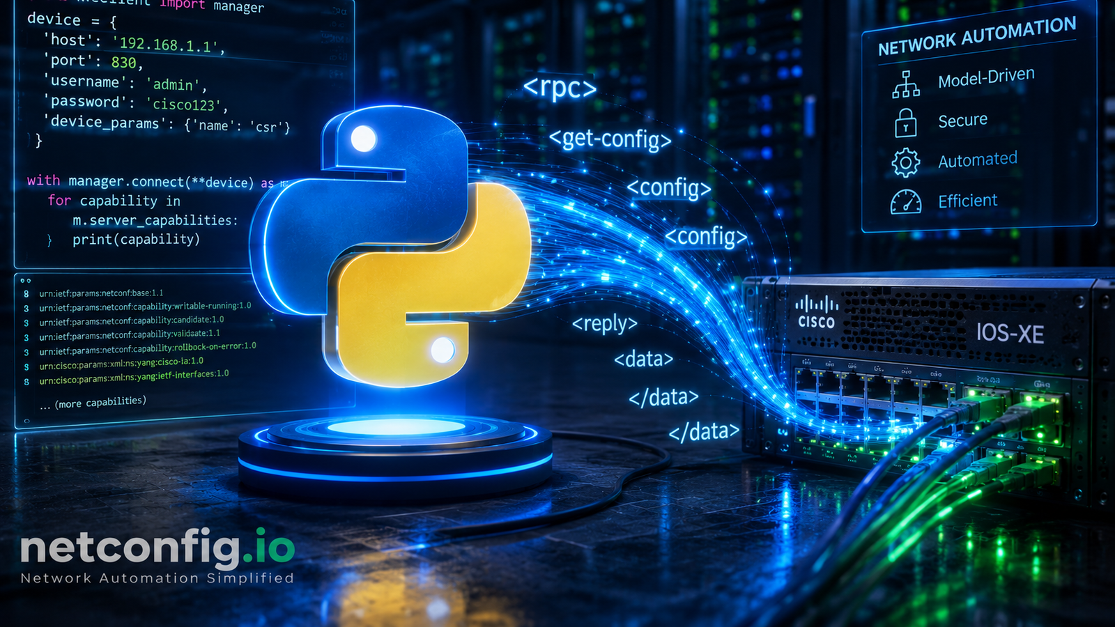 python netconf