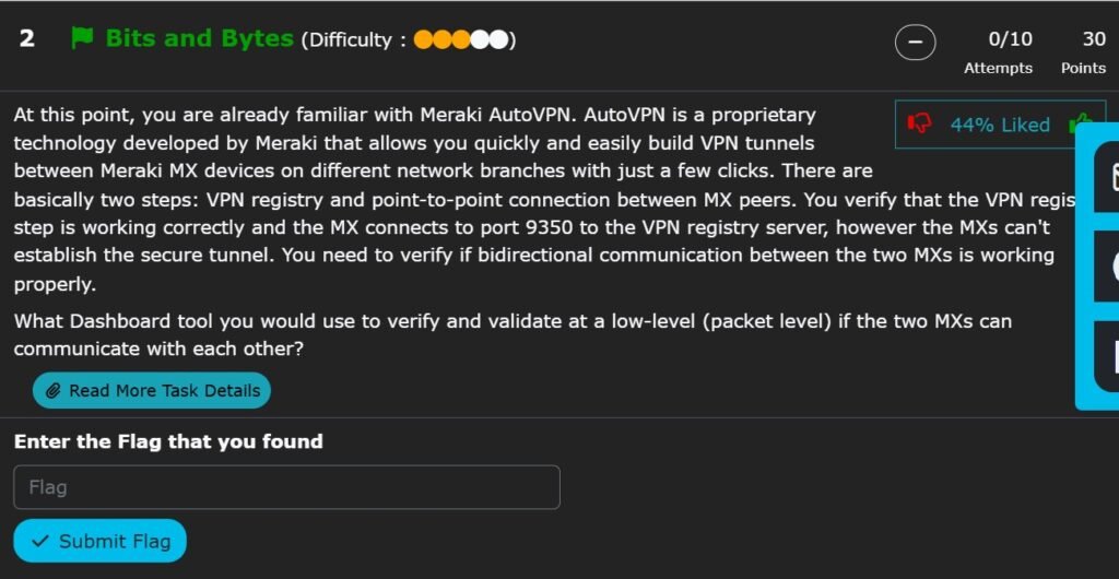 Meraki Black Belt CTF Stage 3 Walkthrough: All 13 Flags Explained 2 Meraki Black Belt CTF Stage 3