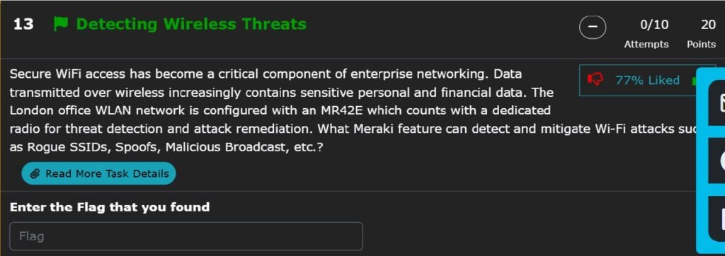 Meraki Black Belt CTF Stage 3 Walkthrough: All 13 Flags Explained 13 Meraki Black Belt CTF Stage 3